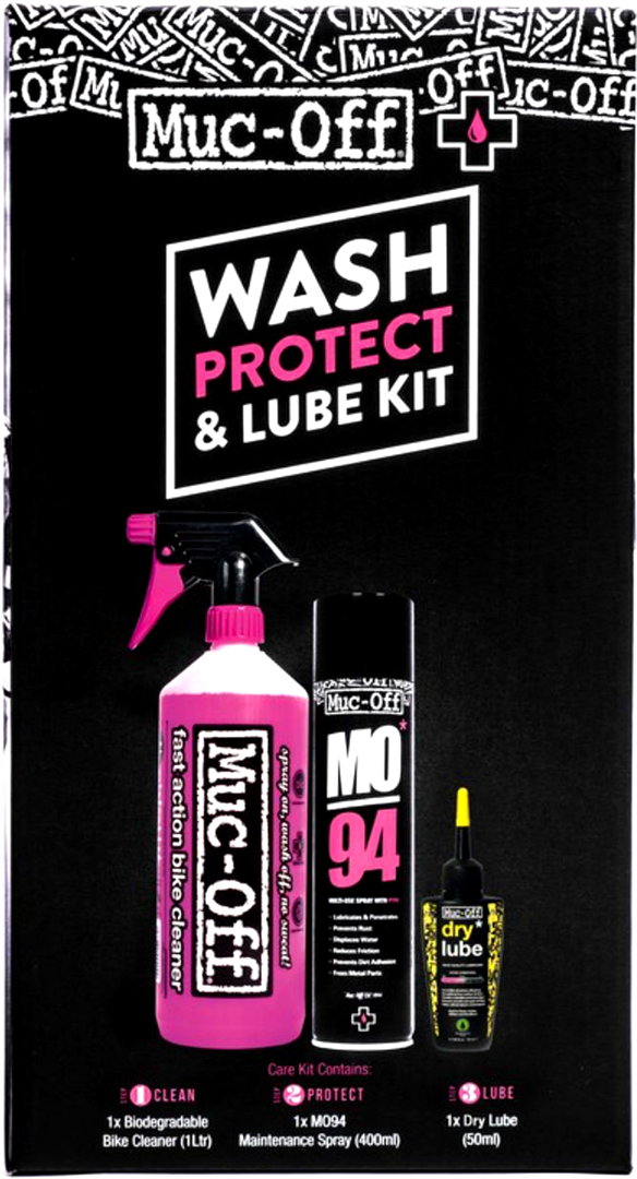 Zestaw Do Czyszczenia Roweru MUC OFF Wash Protect Dry Lube Kit