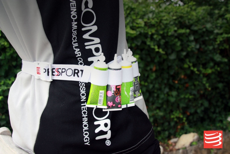 Pasek startowy Pasek na numer startowy COMPRESSPORT Race Belt