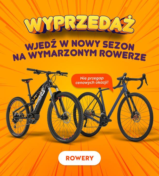 Wyprzedaż: Rowery BANNER 14.01