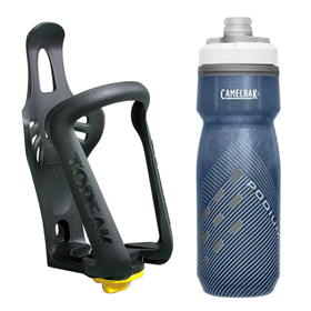 Bidon CAMELBAK Podium Chill + Koszyk na bidon TOPEAK Modula Cage EX