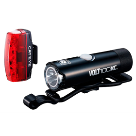 Zestaw lampek rowerowych CATEYE VOLT100XC / Rapid Micro