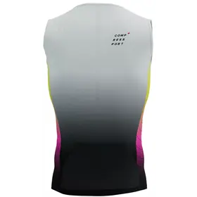 Koszulka bez rękawów COMPRESSPORT Tri Postural Aero Tank Top M