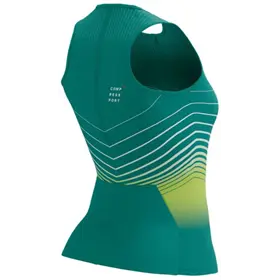 Koszulka damska bez rękawów COMPRESSPORT Tri Postural Aero Tank Top W