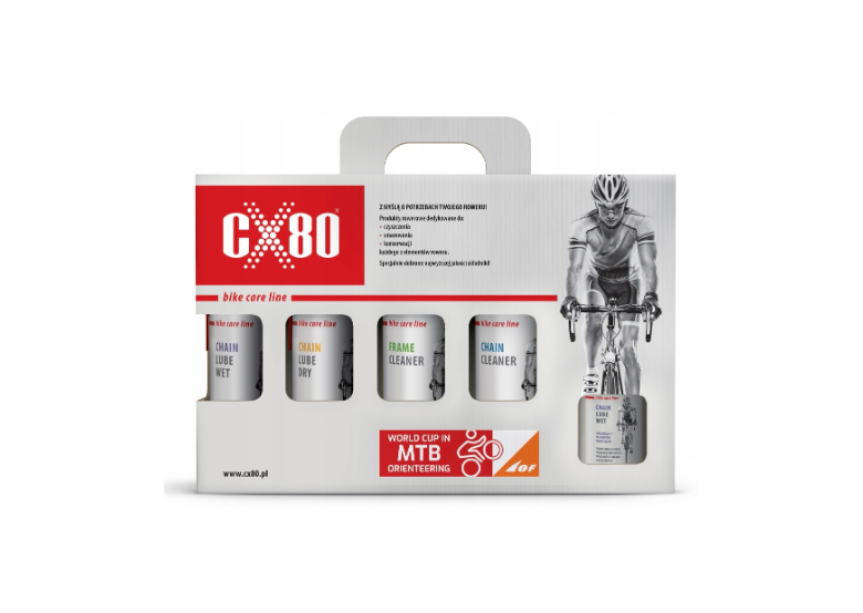 Zestaw do czyszczenia roweru CX80 Bike Care