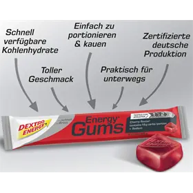 Gumy energetyczne DEXTRO ENERGY Energy Gum