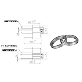 Stery zewnętrzne 1 1/8 FSA Orbit Equipe