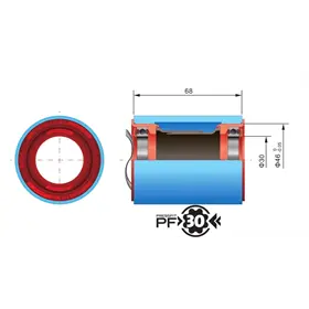 Suport rowerowy FSA PF30 Road