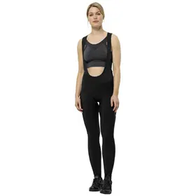 Spodnie rowerowe damskie z wkładką JACK WOLFSKIN Morobbia Bib Tights W