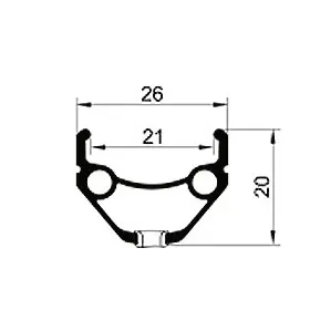 Koło przednie KELLYS Draft Dynamo V-brake