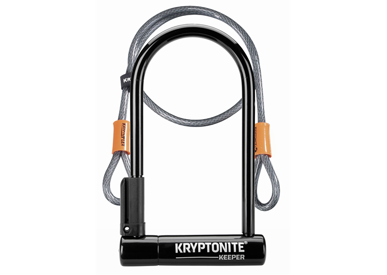 Zapięcie U-lock z linką KRYPTONITE Keeper 12 STD + Kryptoflex Cable