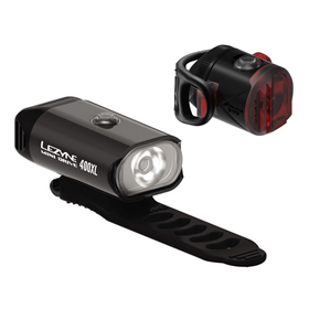 Zestaw lampek rowerowych LEZYNE Mini Drive 400 / Femto Drive USB