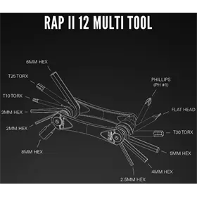 Multitool LEZYNE Rap II 12