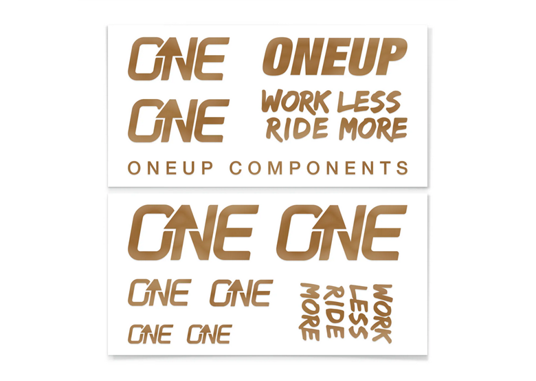 Naklejki na kierownicę ONEUP COMPONENTS Decal Kit