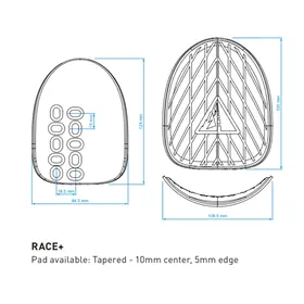 Zestaw podłokietników PROFILE DESIGN Race+ Armrest Kit