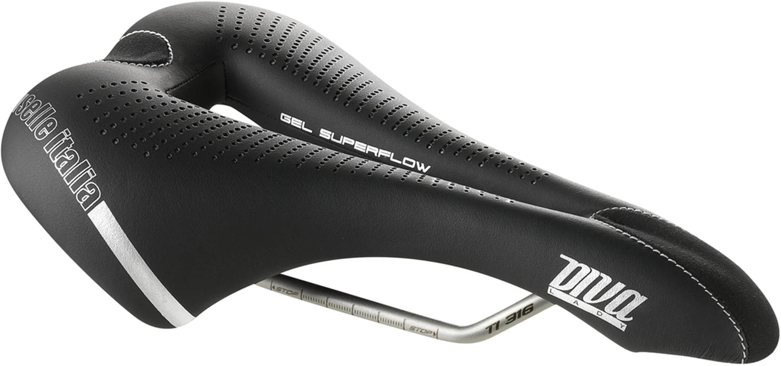 Siodełko SELLE ITALIA Diva Gel Superflow | CentrumRowerowe.pl