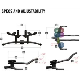 Kierownica czasowa VISION Metron TFA Aerobar TT