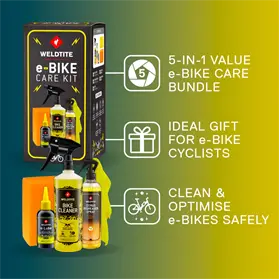 Zestaw do czyszczenia roweru WELDTITE E-Bike Care Kit