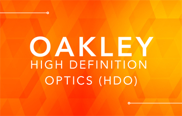 Oakley High Definition Optics (HDO)