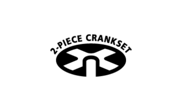 2-piece crankset