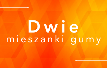 Dwie mieszanki gumy