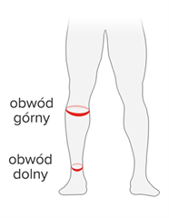 Rozmiar - Obwód górny, Obwód dolny